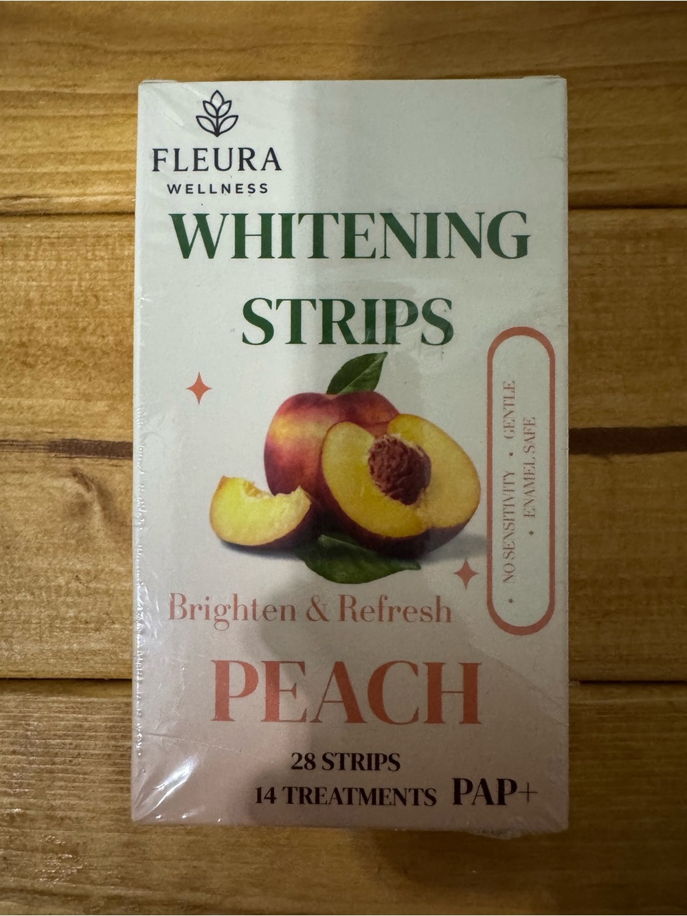 Fleura Wellness Whitening Strips - Peach